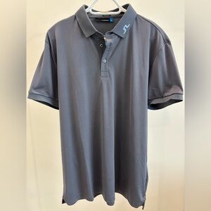 Men’s J.Lindeberg Dark Gray Polo Shirt